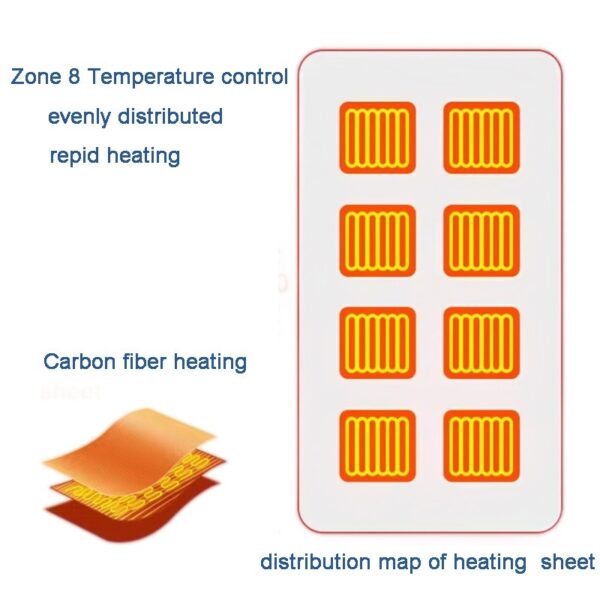 Cozy Warm Thermal Cloak Warm Cover Heated Blanket - Image 3