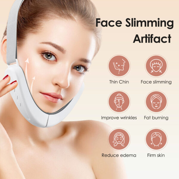 Double Chin Facial Massage Electric V Face Massager - Image 2
