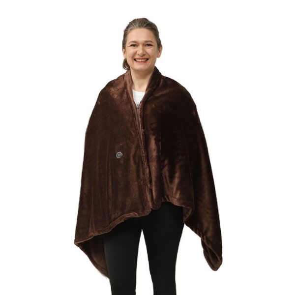 Cozy Warm Thermal Cloak Warm Cover Heated Blanket - Image 5